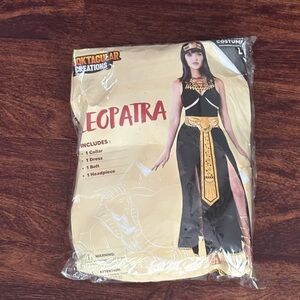 Spooktacular Creations Women‎ Black Cleopatra Dress Halloween Size Large